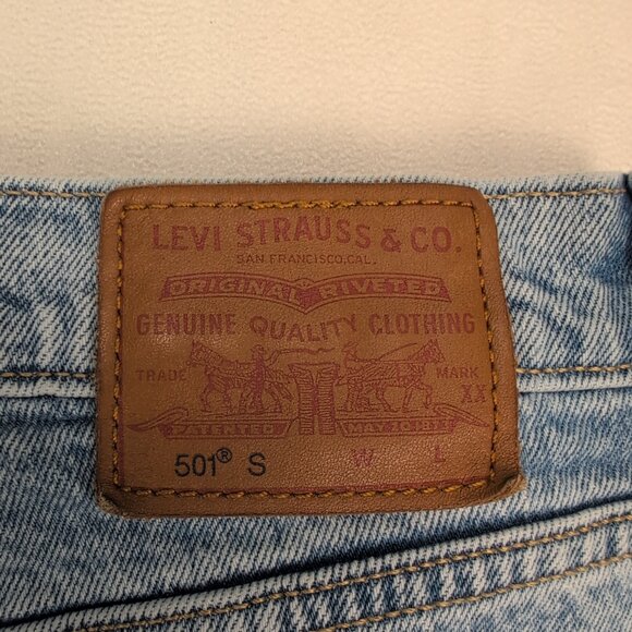 Levi's 501 Skinny Jeans Women 26 Butterfly - Picture 5 of 12